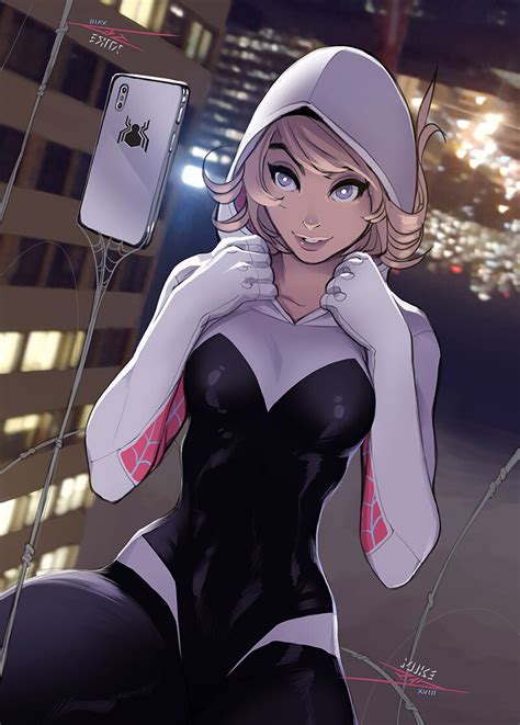 spidergwen desnuda